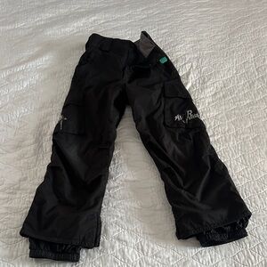 Burton Black Kids Snowboard Bottoms
